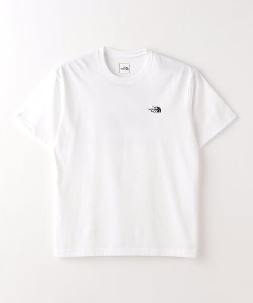 THE NORTH FACE（ザノースフェイス）の「＜THE NORTH FACE＞ SHORT SLEEVE BACK SQUARE LOGO TEE/Tシャツ（Tシャツ/カットソー・メンズ・ブラック/グレー/その他1/ホワイト・M/XL/L）」の12枚目の写真