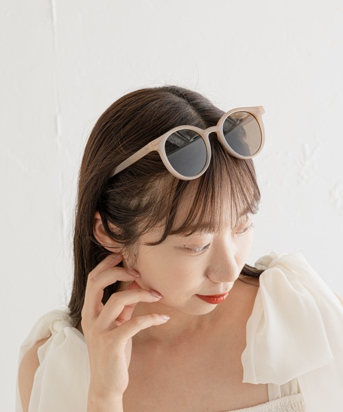 セール】ボストンフレームサングラス（サングラス）｜Chico（チコ）の