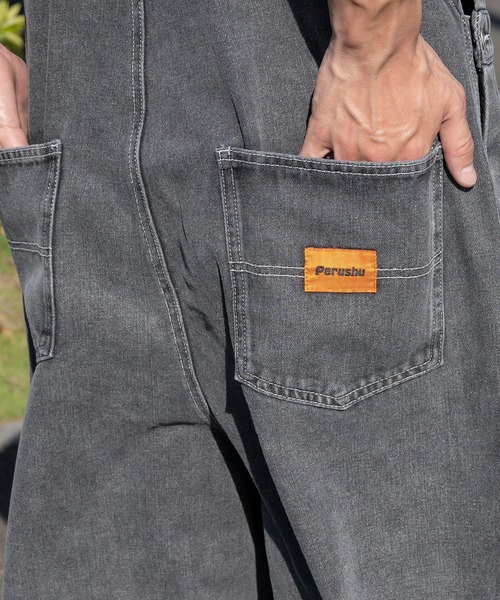 BLUCE ベージュ ウォームオーバーオール XL 全4色【BLUCO/ブルコ