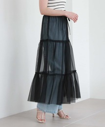 archives | チュールティアードスカート(スカート)