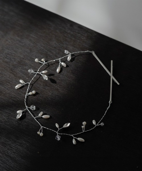 セール】リーフモチーフヘッドドレス（その他ヘアアクセサリー