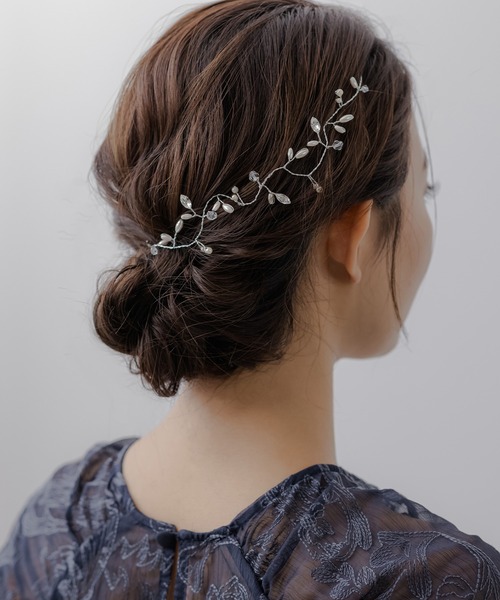 epic day(エピックデイ)の「リーフモチーフヘッドドレス(その他ヘアアクセサリー・レディース・ゴールド/シルバー/シルバー系/ゴールド系・F)」の6枚目の写真