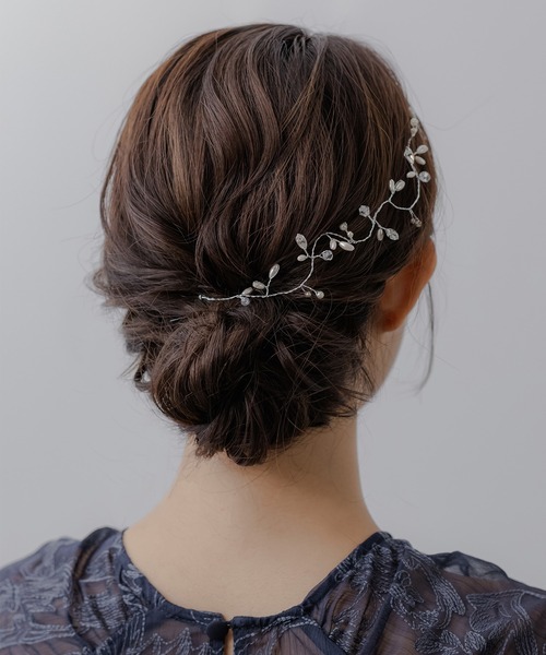 epic day(エピックデイ)の「リーフモチーフヘッドドレス(その他ヘアアクセサリー・レディース・ゴールド/シルバー/シルバー系/ゴールド系・F)」の5枚目の写真