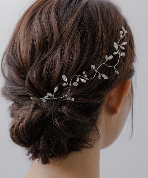 epic day(エピックデイ)の「リーフモチーフヘッドドレス(その他ヘアアクセサリー・レディース・ゴールド/シルバー/シルバー系/ゴールド系・F)」の16枚目の写真