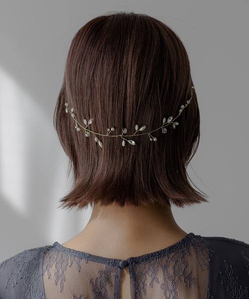 epic day(エピックデイ)の「リーフモチーフヘッドドレス(その他ヘアアクセサリー・レディース・ゴールド/シルバー/シルバー系/ゴールド系・F)」の17枚目の写真
