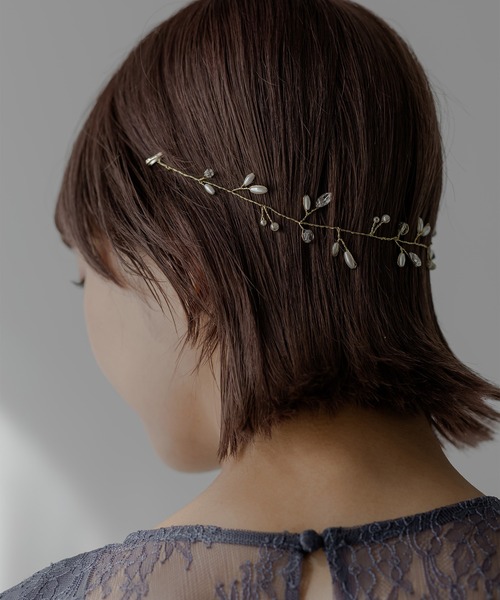epic day(エピックデイ)の「リーフモチーフヘッドドレス(その他ヘアアクセサリー・レディース・ゴールド/シルバー/シルバー系/ゴールド系・F)」の18枚目の写真