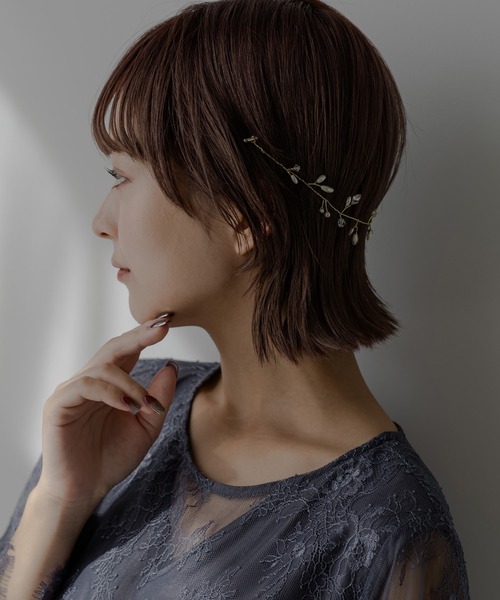 epic day(エピックデイ)の「リーフモチーフヘッドドレス(その他ヘアアクセサリー・レディース・ゴールド/シルバー/シルバー系/ゴールド系・F)」の19枚目の写真
