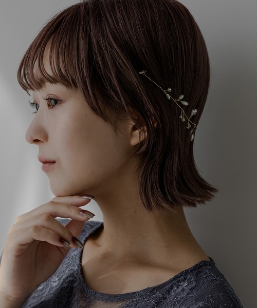 epic day(エピックデイ)の「リーフモチーフヘッドドレス(その他ヘアアクセサリー・レディース・ゴールド/シルバー/シルバー系/ゴールド系・F)」の20枚目の写真