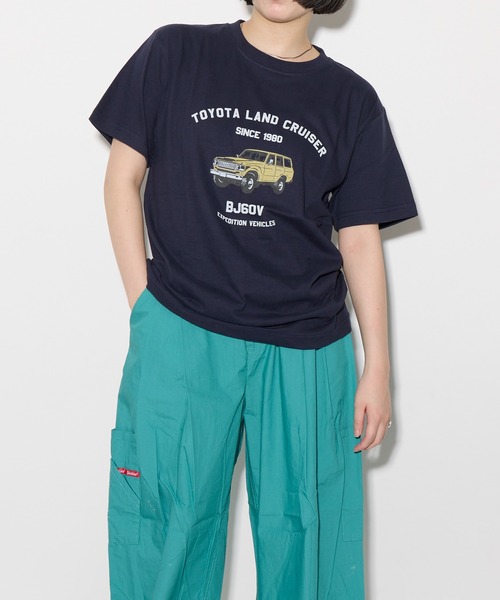THE BAREFOOT（ベアフット）の「【 TOYOTA / トヨタ 】 ランドクルーザー カルフォルニアハイエース Tシャツ 半袖  2201TY01 ONI（Tシャツ/カットソー・メンズ・ブラック/ホワイト/ネイビー/その他1/その他2・X-LARGE/LARGE/MEDIUM）」の3枚目の写真