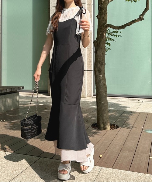 apres jour（アプレジュール）の「レーストップス+カップ付きキャミセット【ZOZOTOWN限定アイテム】（Tシャツ/カットソー・レディース・オフホワイト/ピンクベージュ/ブラック・フリー/X-LARGE）」の14枚目の写真