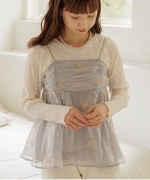 flower | グロスブルーミングビスチェ(キャミソール)