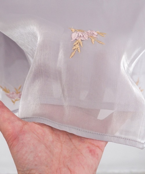 flower（フラワー）の「グロスブルーミングビスチェ（キャミソール・レディース・ブルー/アッシュグレー・FREE）」の22枚目の写真