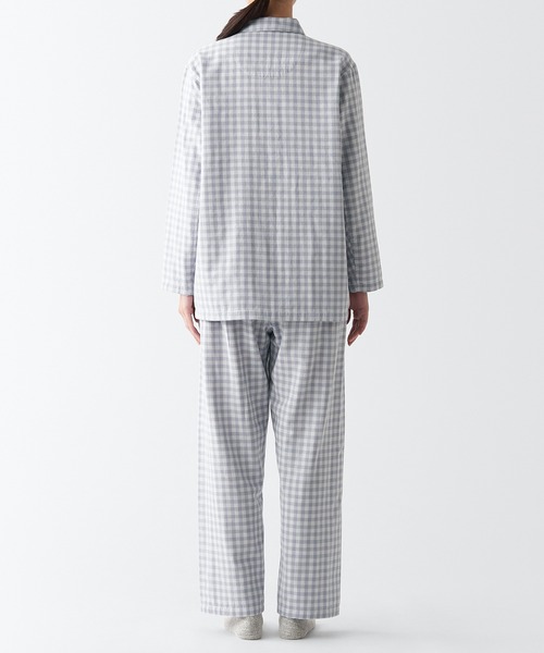 セール】脇に縫い目のない 二重ガーゼパジャマ（ルームウェア