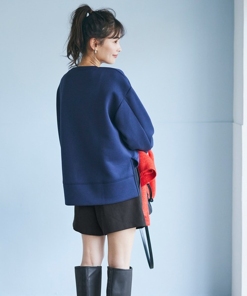 coca（coca）（コカ）の「トラペーズショートパンツ（その他パンツ・レディース・ブラック/アイボリー・M/L）」の10枚目の写真