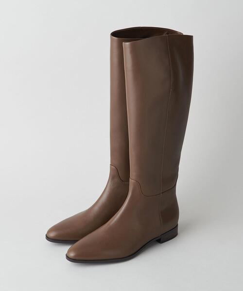 ODETTE E ODILE（オデットエオディール）の「ジョッキー ロングブーツ30↑（ブーツ・レディース・ブラック/その他1/ブラウン・24.5cm/22.5cm/25cm/23.5cm/22cm/23cm/24cm）」の4枚目の写真