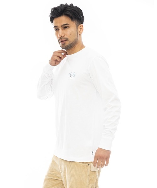 BILLABONG（ビラボン）の「【直営店限定】BILLABONG メンズ BACK WAVE ロンＴ 【2023年秋冬モデル】/ビラボンウェーブブランドロゴバックプリントロングスリーブTシャツ（Tシャツ/カットソー・メンズ・ゴールド/ブルー/ブラック/ホワイト・LARGE/X-LARGE/MEDIUM）」の14枚目の写真
