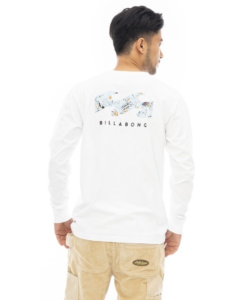 BILLABONG（ビラボン）の「【直営店限定】BILLABONG メンズ BACK WAVE ロンＴ 【2023年秋冬モデル】/ビラボンウェーブブランドロゴバックプリントロングスリーブTシャツ（Tシャツ/カットソー・メンズ・ゴールド/ブルー/ブラック/ホワイト・LARGE/X-LARGE/MEDIUM）」の15枚目の写真