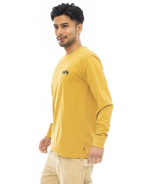 BILLABONG（ビラボン）の「【直営店限定】BILLABONG メンズ BACK WAVE ロンＴ 【2023年秋冬モデル】/ビラボンウェーブブランドロゴバックプリントロングスリーブTシャツ（Tシャツ/カットソー・メンズ・ゴールド/ブルー/ブラック/ホワイト・LARGE/X-LARGE/MEDIUM）」の18枚目の写真