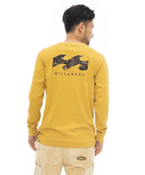 BILLABONG（ビラボン）の「【直営店限定】BILLABONG メンズ BACK WAVE ロンＴ 【2023年秋冬モデル】/ビラボンウェーブブランドロゴバックプリントロングスリーブTシャツ（Tシャツ/カットソー・メンズ・ゴールド/ブルー/ブラック/ホワイト・LARGE/X-LARGE/MEDIUM）」の19枚目の写真