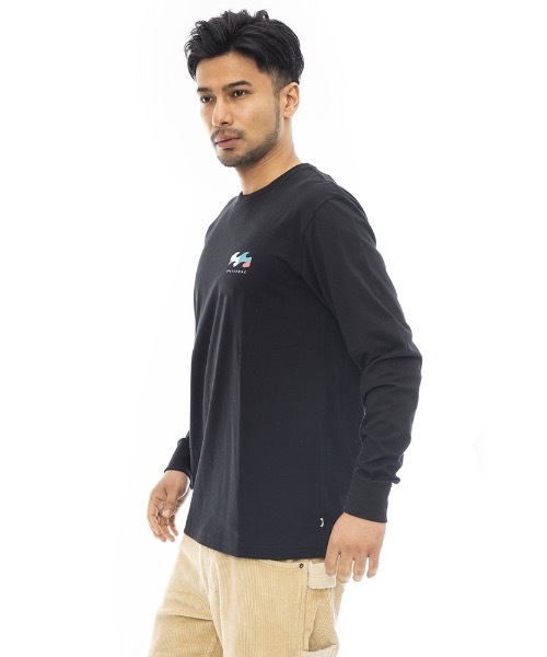 BILLABONG（ビラボン）の「【直営店限定】BILLABONG メンズ BACK WAVE ロンＴ 【2023年秋冬モデル】/ビラボンウェーブブランドロゴバックプリントロングスリーブTシャツ（Tシャツ/カットソー・メンズ・ゴールド/ブルー/ブラック/ホワイト・LARGE/X-LARGE/MEDIUM）」の10枚目の写真
