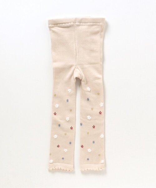 apres les cours（アプレレクール）の「さくらんぼ・花柄レギンス（レギンス/スパッツ・キッズ・ブルー/ピンク/アイボリー・100/90/110/120/140）」の4枚目の写真