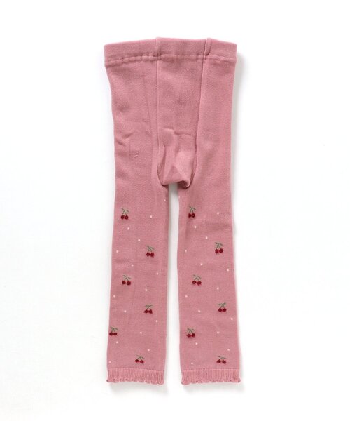 apres les cours（アプレレクール）の「さくらんぼ・花柄レギンス（レギンス/スパッツ・キッズ・ブルー/ピンク/アイボリー・100/90/110/120/140）」の7枚目の写真
