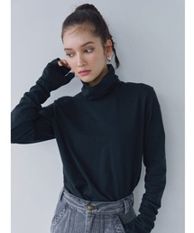 ALEXIA STAM | Basic High Neck Long Sleeve Tee /ハイネックロングスリーブTee(Tシャツ/カットソー)