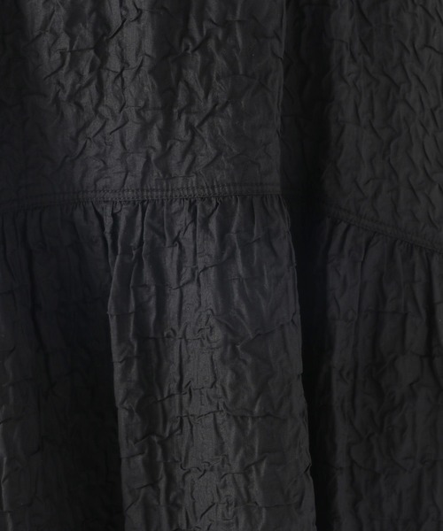 niko and...（ニコアンド）の「ポコポコカーブギャザースカート（スカート・レディース・チャコール/ライトベージュ/グリーン・MEDIUM/LARGE）」の18枚目の写真