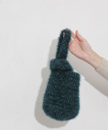 ラメニットミニバッグ