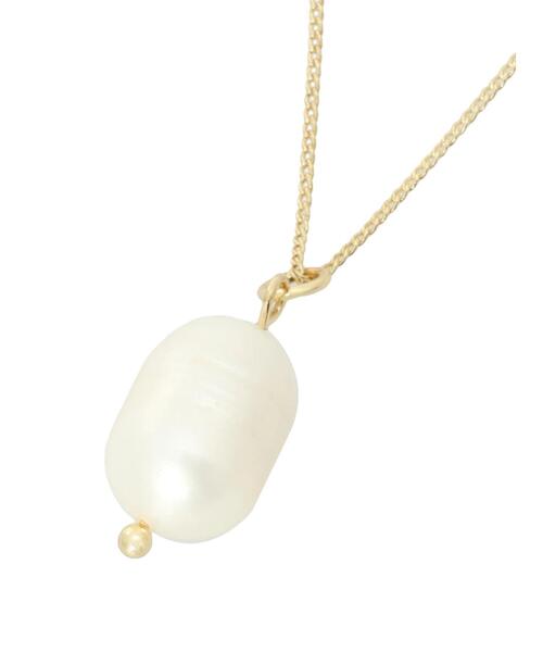 HALUHIROINE（ハルヒロイン）の「淡水パールワンポイントネックレス（ネックレス・レディース・ゴールド・FREE）」の11枚目の写真