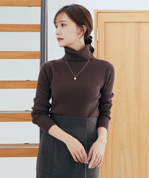 HALUHIROINE（ハルヒロイン）の「淡水パールワンポイントネックレス（ネックレス・レディース・ゴールド・FREE）」の6枚目の写真