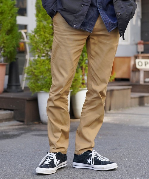jiggys shop(ジギーズショップ)の「テーパードスリムチノパンツ(チノパンツ・メンズ・ホワイト/ブラック/ベージュ/ネイビー/カーキ・SMALL/MEDIUM/LARGE/X-LARGE)」の3枚目の写真