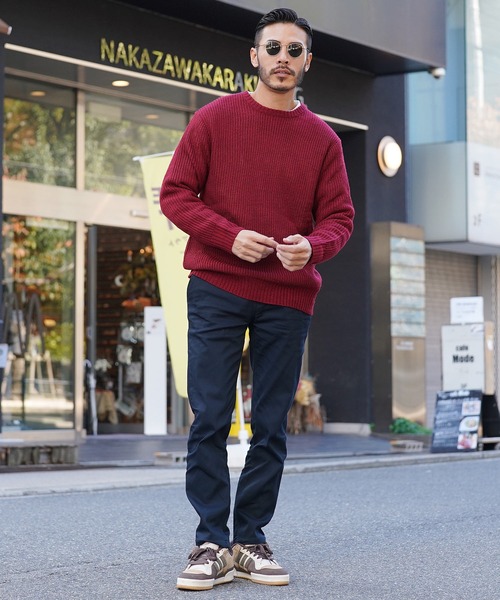 jiggys shop(ジギーズショップ)の「テーパードスリムチノパンツ(チノパンツ・メンズ・ホワイト/ブラック/ベージュ/ネイビー/カーキ・SMALL/MEDIUM/LARGE/X-LARGE)」の12枚目の写真
