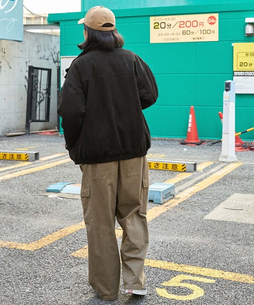 retock's】ビッグシルエットスタンドネック中綿ブルゾン MONO-MART