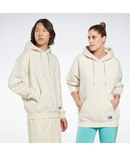 Reebok(リーボック)の「ベクター フーディー / LM ND Vector Hoodie(パーカー・メンズ・ホワイト・LARGE/MEDIUM/SMALL/XX-LARGE/X-LARGE/X-SMALL)」の6枚目の写真