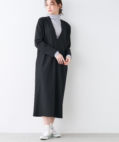 【セール】Vネックワンピース（ワンピース）｜MICA&DEAL（マイカ＆ディール）