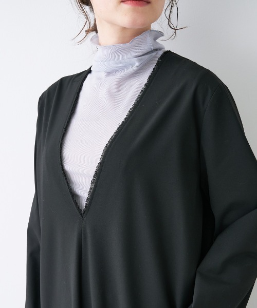 【セール】Vネックワンピース（ワンピース）｜MICA&DEAL（マイカ＆ディール）