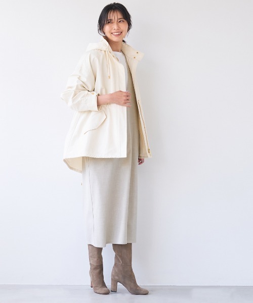 【セール】Vネックワンピース（ワンピース）｜MICA&DEAL（マイカ＆ディール）