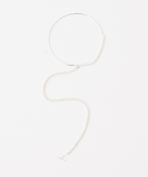 GALLARDAGALANTE（ガリャルダガランテ）の「【2.718】アレンジチョーカー（チョーカー・レディース・ホワイト/シルバー・FREE）」の6枚目の写真