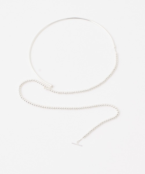 GALLARDAGALANTE（ガリャルダガランテ）の「【2.718】アレンジチョーカー（チョーカー・レディース・ホワイト/シルバー・FREE）」の12枚目の写真