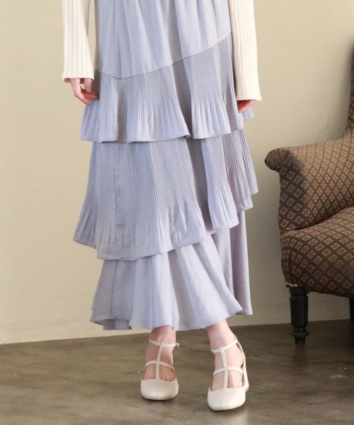 archives(アルシーヴ)の「Tストラップセパレートパンプス(パンプス・レディース・アイボリー/ブラック・LARGE/MEDIUM)」の18枚目の写真