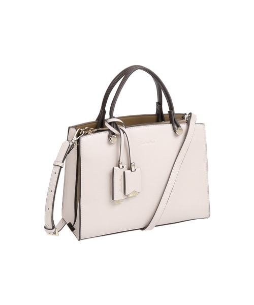 Jewelna Rose（ジュエルナローズ）の「ターミー ミドルサイズハンドバッグ 10757（トートバッグ・レディース・バーガンディー/ピンク/ライトホワイト/ライトイエロー・FREE）」の2枚目の写真