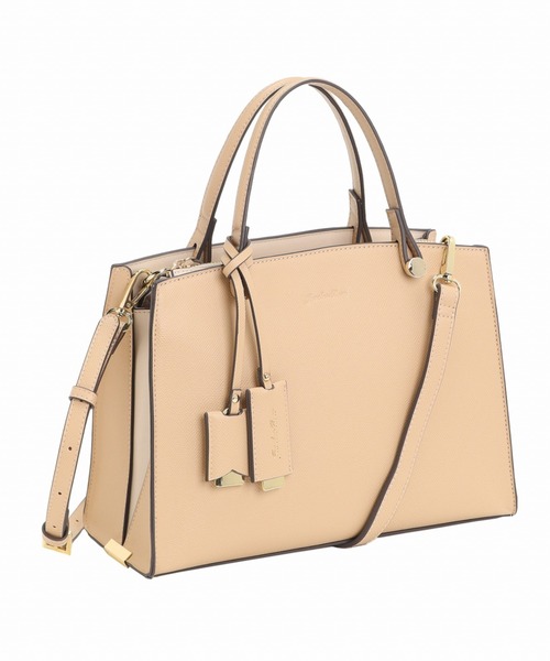 Jewelna Rose（ジュエルナローズ）の「ターミー ミドルサイズハンドバッグ 10757（トートバッグ・レディース・バーガンディー/ピンク/ライトホワイト/ライトイエロー・FREE）」の12枚目の写真