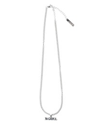 X-girl | TINY LOGO CHARM NECKLACE(ネックレス)