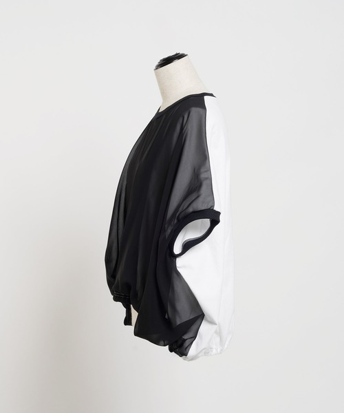 gomme（ゴム）の「24/-天竺 前タックT（Tシャツ/カットソー）」 - WEAR