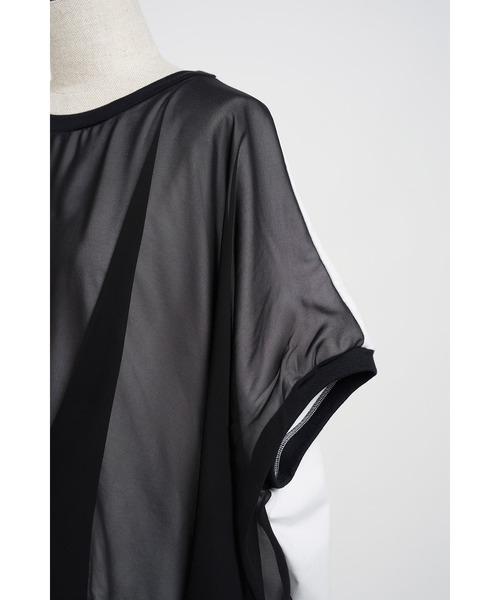gomme（ゴム）の「24/-天竺 前タックT（Tシャツ/カットソー）」 - WEAR