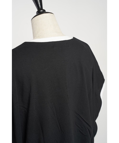 gomme（ゴム）の「24/-天竺 前タックT（Tシャツ/カットソー）」 - WEAR
