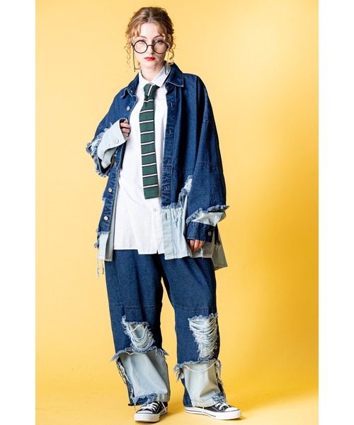 専用　メガネとネックレスと靴と服セット ankoROCK 伊達メガネ メガネ 眼鏡 an meets zakka チェーン