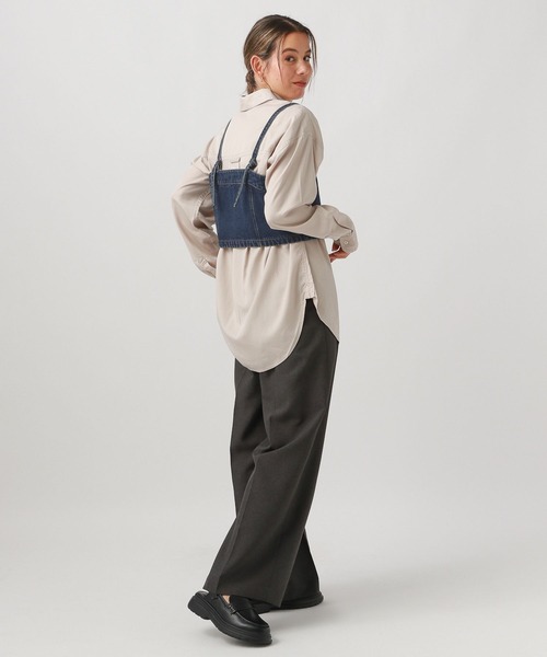 BAYFLOW（ベイフロー）の「デニムビスチェ（その他トップス・レディース・インディゴブルー/サックスブルー・FREE）」の9枚目の写真