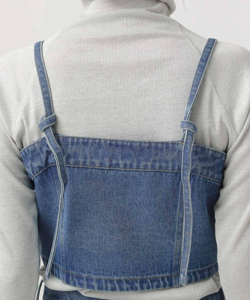 BAYFLOW（ベイフロー）の「デニムビスチェ（その他トップス・レディース・インディゴブルー/サックスブルー・FREE）」の18枚目の写真